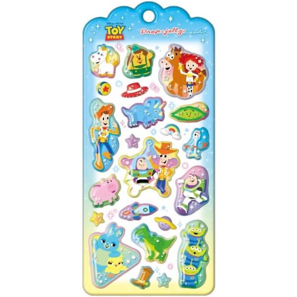 [メール便OK]【新品】【seal】キャラクタードロップジェリーシール トイ・ストーリー[在庫品]