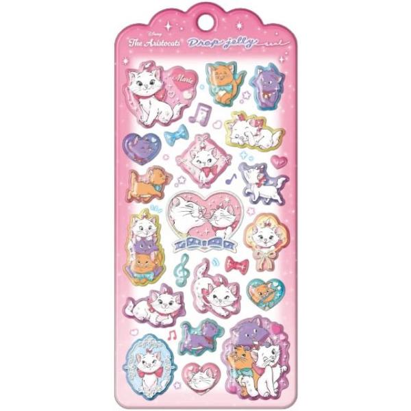 [メール便OK]【新品】【seal】キャラクタードロップジェリーシール おしゃれキャット[在庫品]
