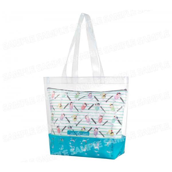 [Release date: July 1, 2017]お取り寄せに[3〜6営業日]【93％OFF】＜【CASE】おそ松さん クリア推し松トート クリームソーダ松ver.＞＜バッグ/ケース(CASE)＞＜エイベックス・ピクチャーズ＞【メール...