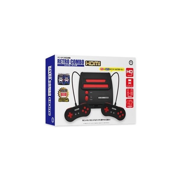 新品】【SFCHD】レトロコンボHDMI(RETRO COMBO) 【FC/SFC互換機】[お
