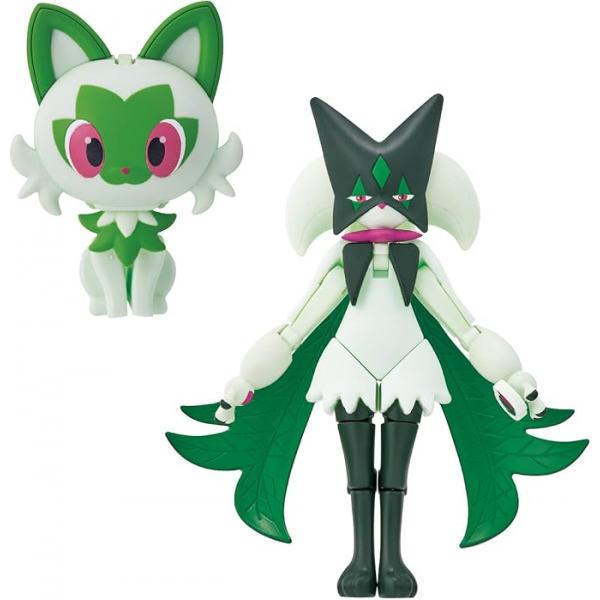 [Release date: July 26, 2025][1営業日※在庫品]【53％OFF】＜【figure】ポケモンチェンジ ニャオハ/マスカーニャ＞＜フィギュア(figure)＞＜バンダイ＞＜好評発売中＞