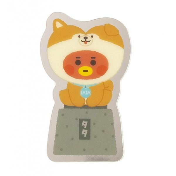 お取り寄せに[5〜9営業日前後]【27％OFF】＜【card】BT21_BLF_ダイカットメタルカード_ハチ公_TATA＞＜カード(card)＞＜カード＞＜LINE Friends Japan株式会社＞【メール便】OK＜好評発売中＞