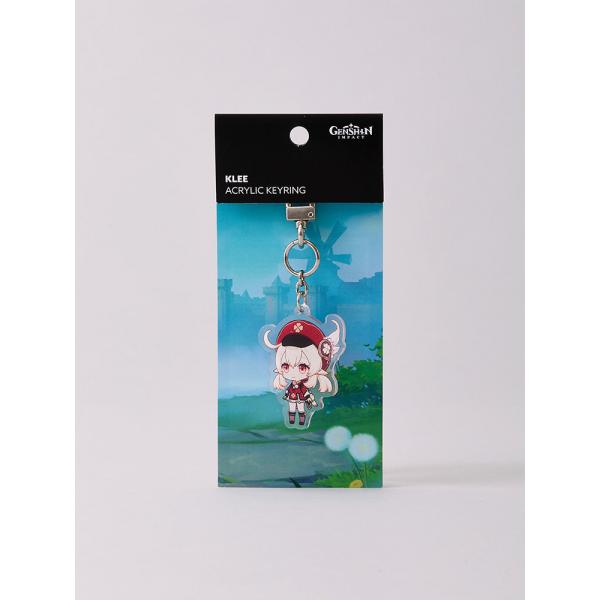 お取り寄せに[5〜9営業日前後]【56％OFF】＜原神×LINE FRIENDS クレー ちびキャラ アクリルキーリング＞＜キャラクターグッズ キーホルダー系(b2cchara_goods_key)＞＜キーホルダー＞＜LINE Friend...