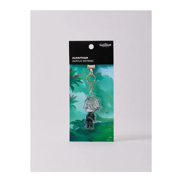 お取り寄せに[5〜9営業日前後]【56％OFF】＜原神×LINE FRIENDS アルハイゼン ちびキャラ アクリルキーリング＞＜キャラクターグッズ キーホルダー系(b2cchara_goods_key)＞＜キーホルダー＞＜LINE Fri...