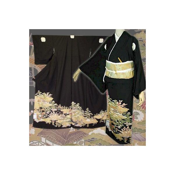 振袖　長襦袢2点セット草花文　正絹　逸品 振袖長襦袢2点セット草花文正絹逸品