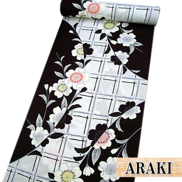 浴衣 反物 ブランド ARAKI たんもの アラキ 仕立て 教材 ゆかた : 浅草