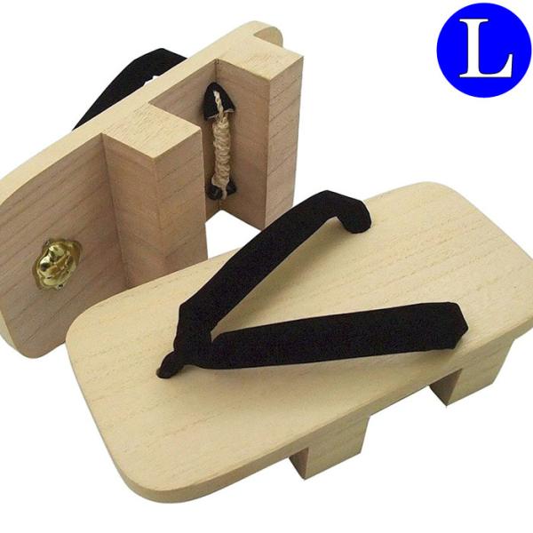 二枚歯の桐台に黒のハイミロン鼻緒。定番下駄でどんな浴衣にもピッタリ合います！【サイズ】Ｍ（23.5〜24.5cm）　L（25.0〜26.0cm）　2L（26.5〜28.0cm） 3L(28.5〜29.5cm)【素材】台：桐　鼻緒：ハイミロン