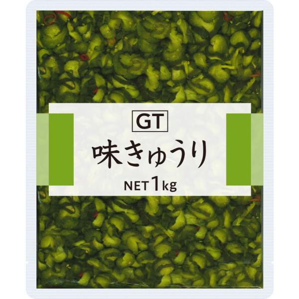 漬物 業務用 GT 味きゅうり 1kg 16入 大容量 きゅうり漬 やまうの漬物