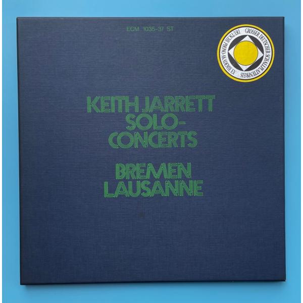 Keith Jarrett - Solo Concerts: Bremen / Lausanne ドイツ盤