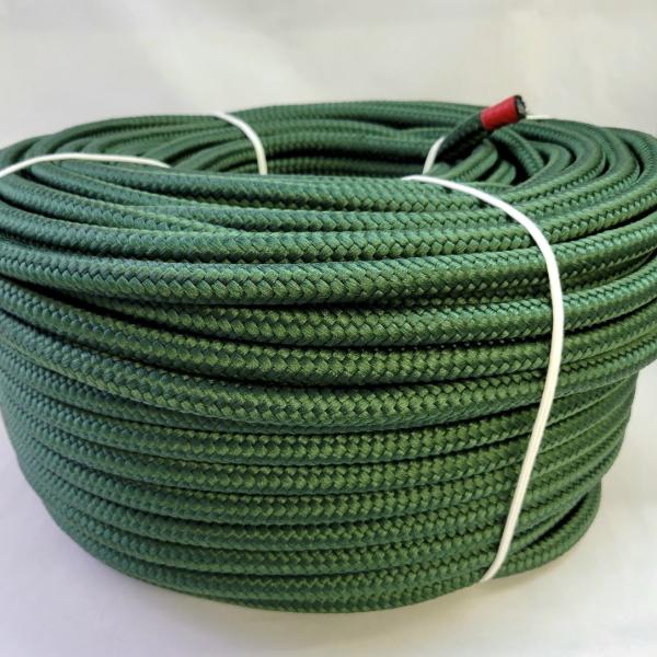 ・激安！！高品質！・ナイロンを使用した太さ14mmロープ100m巻きです。・ナイロンを使用している為、軽量かつ丈夫。・カラー：ダークグリーン・荷物の縛り紐・DIY・農業・園芸用品・テント・シート関連、作業資材用と幅広くご使用ください。■材質...