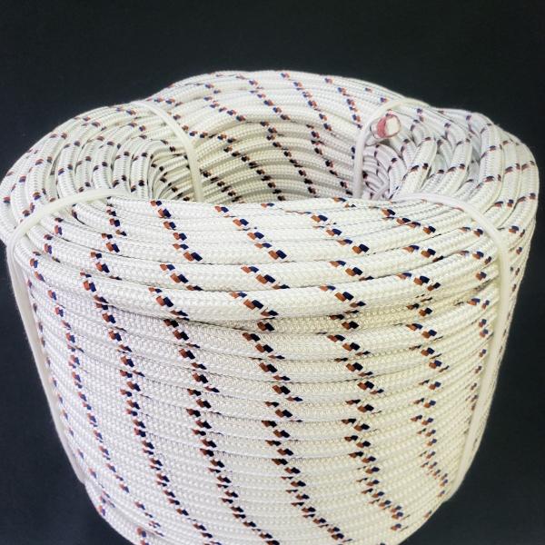 数量限定！訳あり特価品！！＊この商品は当社規格M数に満たない為、限定特価にて販売致します。M数以外は通常品と同じです。☆国内自社生産！☆一般的なロープは16打（外側の糸の編み込み量）のところ、このロープは24打で編み込み強度をUP。また、ロ...