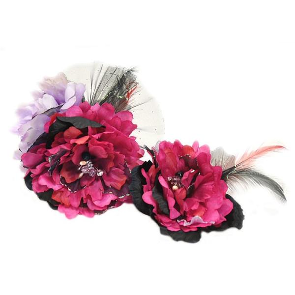 ������@�U���p�@-�Ԏ��n/���O-�@�召�Q�Z�b�g�@[ 1112-972 ]�@�w�A�[�A�N�Z�T���[ ���� ������ ���l�� ���ꒅ �� �ڂ��� �{�^�� ���� ���� ���f�B�[�X