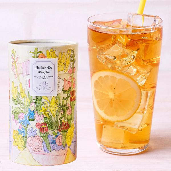 Artisan フェアトレードブラックティー（花束）1.8g×6包　(オーガニック 有機栽培紅茶) (ティーバッグ) ギフト プレゼント