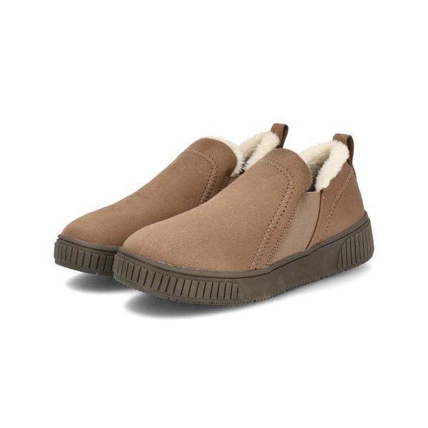 CIRCLE サークル レディース ボア付きサイドゴアスリッポンスニーカー