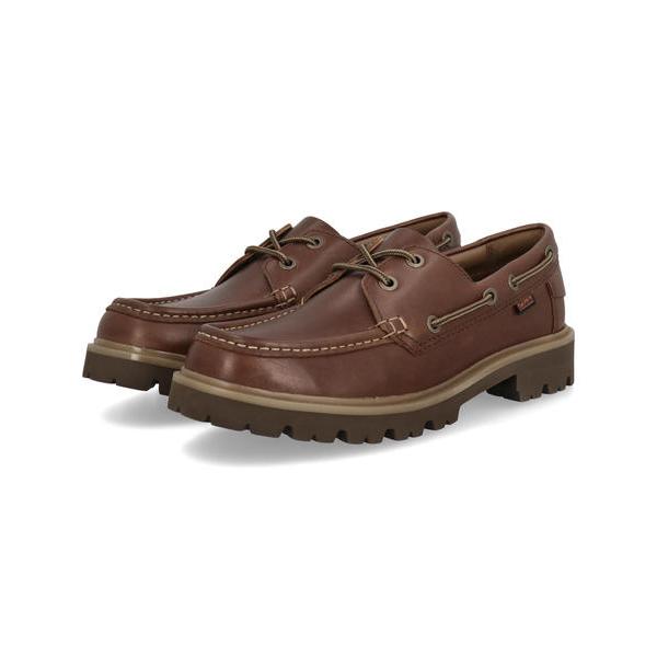 Clarks（クラークス） CLEYHILL BOAT メンズシューズ モカシン クレイ