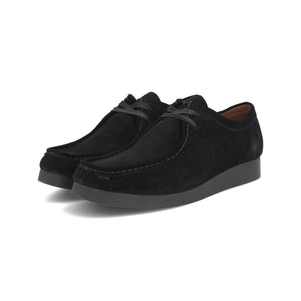 ◇美品GEORGECOX PATRICCOX 黒 スエード モカシン シューズ