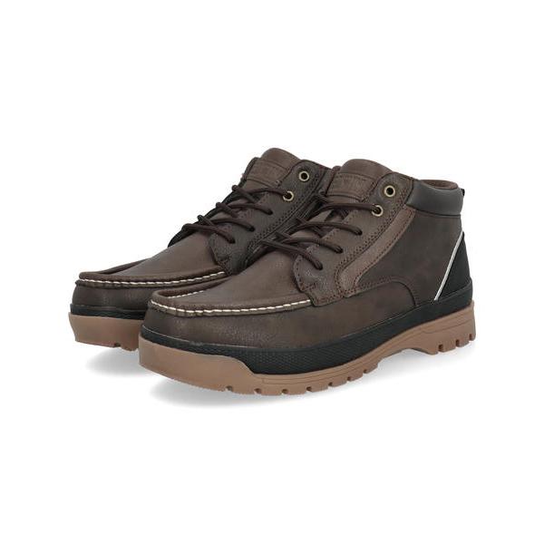 EDWIN（エドウィン） メンズ Uモカカジュアルブーツ 防水 滑りにくい