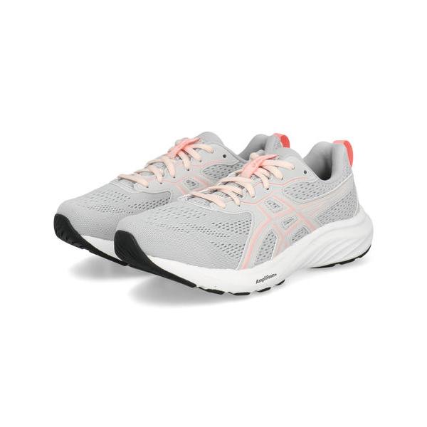 ASICS アシックス GEL-CONTEND 9 WIDE 軽量 ワイド レディーススニーカー ランニングシューズ ゲルコンテンド9 1012B678 022 グレイシャーグレー/パールピンク