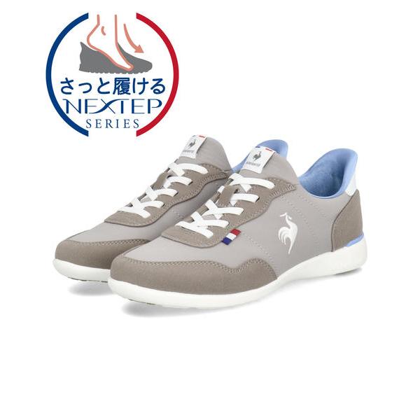 le coq sportif ルコックスポルティフ ハンズフリー LCS SEGUR 3 WIDE SI 超軽量 レディーススニーカー セギュール3ワイドSI LU6SSN18LZ GYWH [HF] グレー