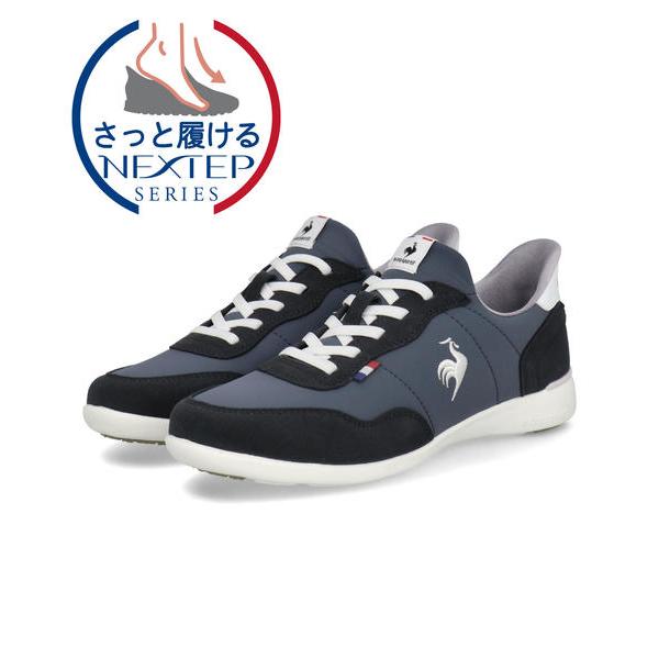 le coq sportif ルコックスポルティフ ハンズフリー LCS SEGUR 3 WIDE SI 超軽量 レディーススニーカー セギュール3ワイドSI LU6SSN18LZ NVWH [HF] ネイビー
