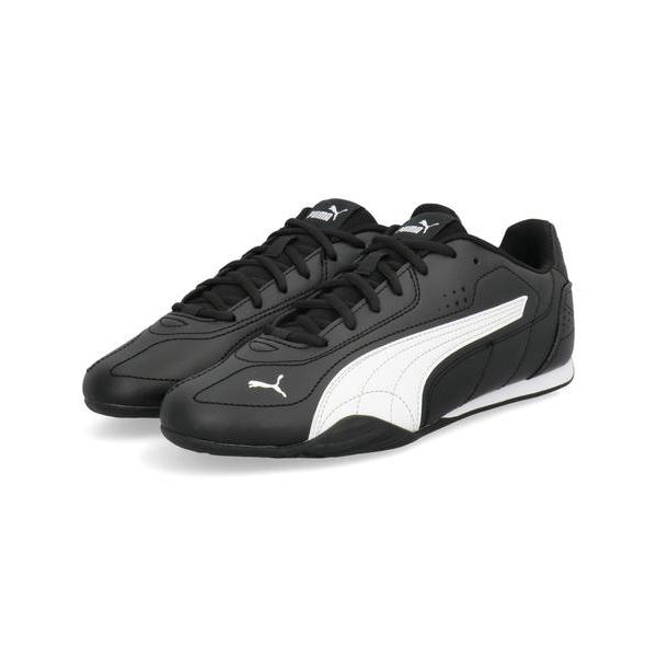 PUMA プーマ CATCH【軽量】レディーススニーカー 薄底 ロープロファイル(キャッチ) 402679 01 プーマホワイト/プーマブラック【レディース】 PUMA（プーマ） CATCH 軽量 レディーススニーカー 薄底 ロー