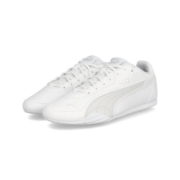 PUMA プーマ CATCH【軽量】レディーススニーカー 薄底 ロープロファイル(キャッチ) 402679 02 プーマホワイト/フェザーグレー【レディース】 PUMA（プーマ） CATCH 軽量 レディーススニーカー 薄底 ロー