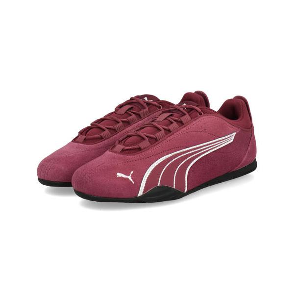 PUMA プーマ スニーカー CATCH SOLEIL SD 403955-04 RED シューズ キャッチソレイユSD レッド スウェード メンズ レディース PUMA（プーマ） CATCH SOLEIL SD 軽量 レディーススニーカー 薄底 ロー