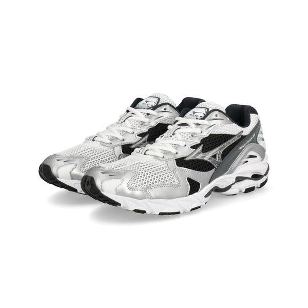 mizuno ミズノ WAVE RIDER 10 レディーススニーカー(ウエーブライダー10) D1GA2104 05 ホワイト/ブラック/シルバー【レディース】 MIZUNO（ミズノ） WAVE RIDER 10 レディーススニーカー ウエーブ