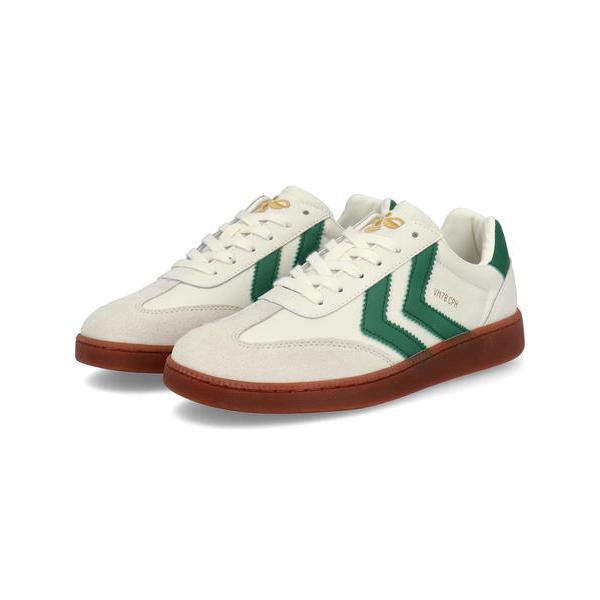 hummel ヒュンメル VM78 CPH ML レディーススニーカー 224160 9208 ホワイト/グリーン hummel（ヒュンメル） VM78 CPH ML レディーススニーカー 224160 9208