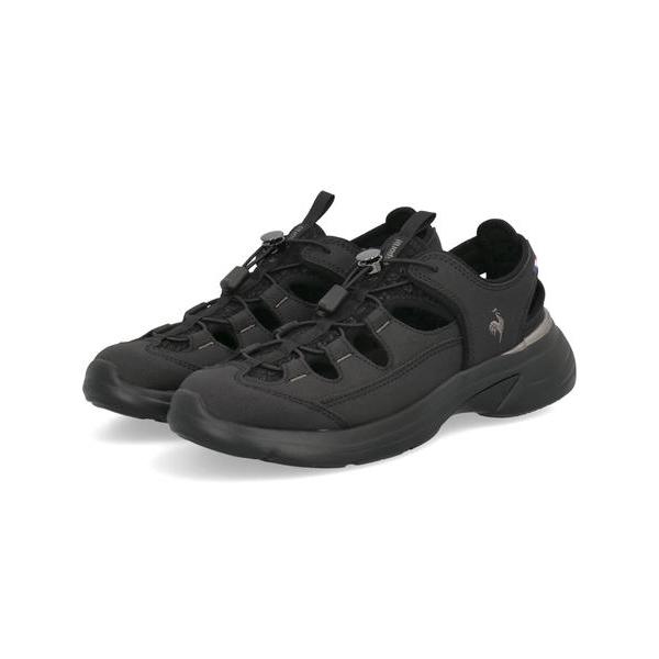 le coq sportif ルコックスポルティフ LCS LORRAINE SS 軽量 レディーススニーカーサンダル LCSロレーヌSS LU6SSN21LZ BKBK ブラック/ブラック