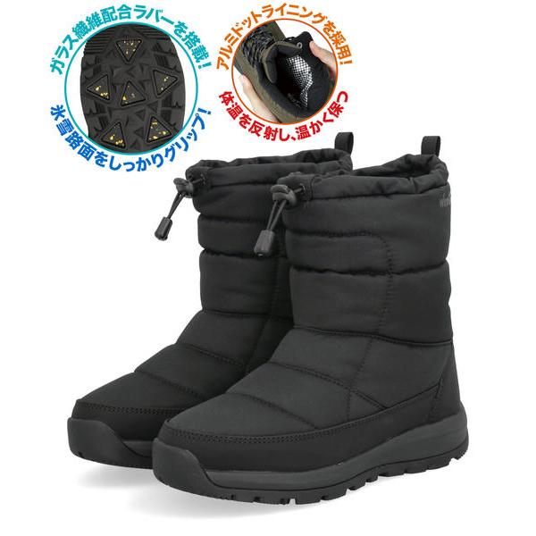 WILD THINGS（ワイルドシングス） レディース ウィンターブーツ 防水