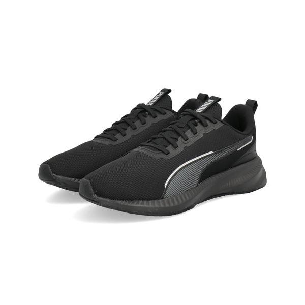 PUMA プーマ FLYER LITE 3 軽量 メンズスニーカー ランニングシューズ フライヤーライト3 310797 04 プーマブラック/プーマブラック/シルバー メンズ