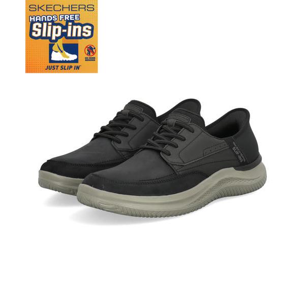 SKECHERS スケッチャーズ SLIP-INS スリップインズ HASTING-RORY【軽量】メンズスニーカー カジュアルシューズ(ヘイスティング) 205211 CDB [HF] ダークブラウン SKECHERS（スケッチャーズ） SLIP-INS スリップインズ HASTING-RORY
