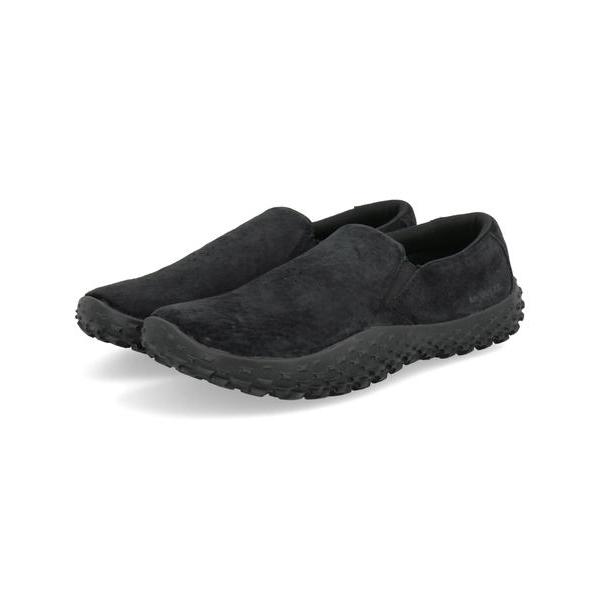MERRELL メレル WRAPT SLIP ON【本革/軽量】メンズシューズ アウトドアスニーカー スリッポン(ラプトスリップオン) J007681 ブラック MERRELL（メレル） WRAPT SLIP ON 本革 軽量 メンズシューズ