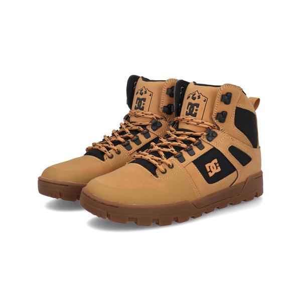 (取寄) DC メンズ ピュア ハイ-トップ WR ブーツ DC men Pure High-Top WR Boot Black/Gum 2 DC SHOES（ディーシーシューズ） PURE HIGH-TOP WR BOOT 耐水 滑り