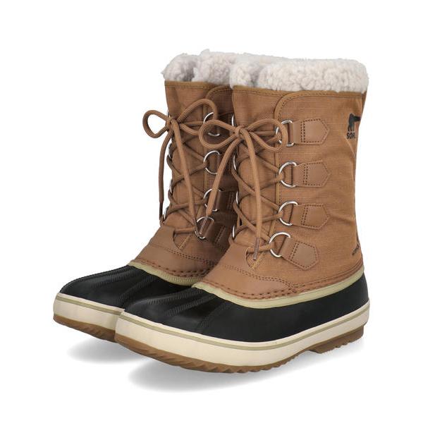 SOREL ソレル 1964 PAC NYLON WP【防水/防寒/積寒地】メンズウィンターブーツ(1964パックナイロンウォータープルーフ) NM5189 224 キャメルブラウン/ブラック SOREL（ソレル） 1964 PAC NYLON WP 防水 防寒 積寒地 メンズ