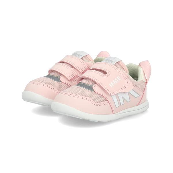 軽量設計で人気のイフミーライトシリーズ☆お子さまの足の成長と自由な動きを応援するベビーシューズです。女の子らしいキラキラのラメ入りメッシュを使用し、通気性がよくムレにくいうえ、シンプルなデザインでお洋服に合わせやすいのも◎通園や公園遊び、お...