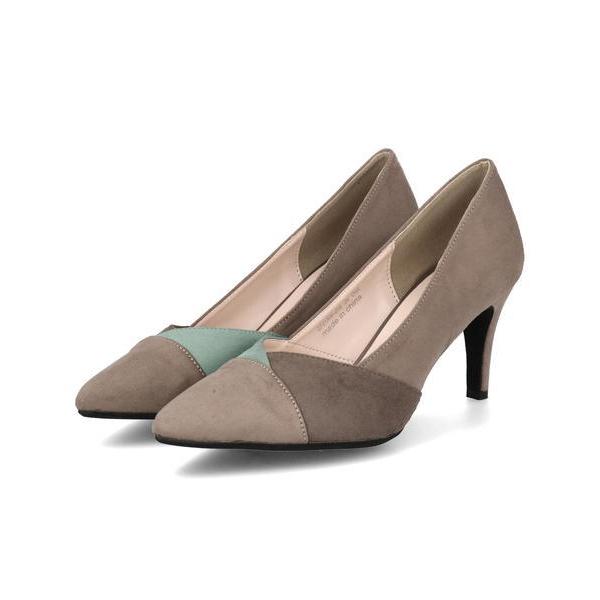 Pink Cat ピンクキャット レディース 配色ポインテッドパンプス 016 オーク 靴の通販総合オンラインasbee 通販 Yahoo ショッピング