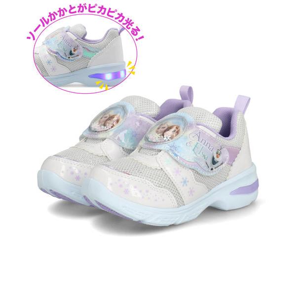 アナ雪 靴 光る スニーカー 16cm 新品3足中古1足 Disney（ディズニー） 【光る靴】アナと雪の女王 キッズ ライトアップ