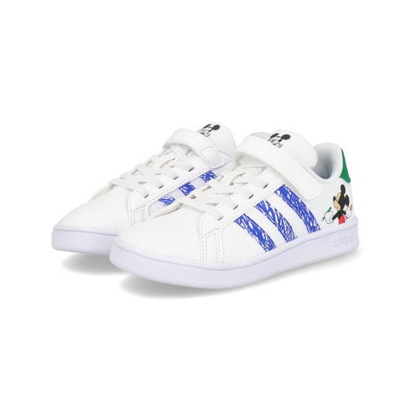 Adidas アディダス Grandcourt Mm El C Disney キッズスニーカー グランドコートミッキーマウスelc Gz3319 靴の通販総合オンラインasbee 通販 Yahoo ショッピング