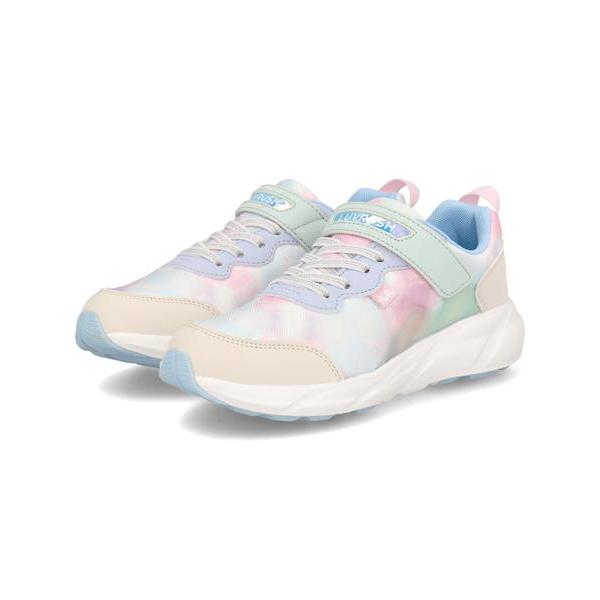 LUVRUSH. by SUPERSTAR ラブラッシュ バイ スーパースター キッズ スニーカー 軽量 キッズシューズ パワーバネ 運動靴 LV