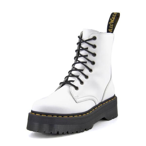white platform doc martins