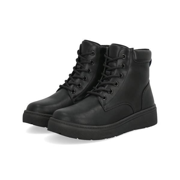 MADFOOT!（マッドフット） キッズ 厚底レースアップブーツ 幅広3E