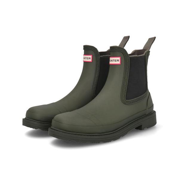 ハンター Wコマンドチェルシー ブーツ サイドゴア　レインブーツ　長靴 HUNTER ハンター W COMMANDO CHELSEA BOOT 完全防水 レディース