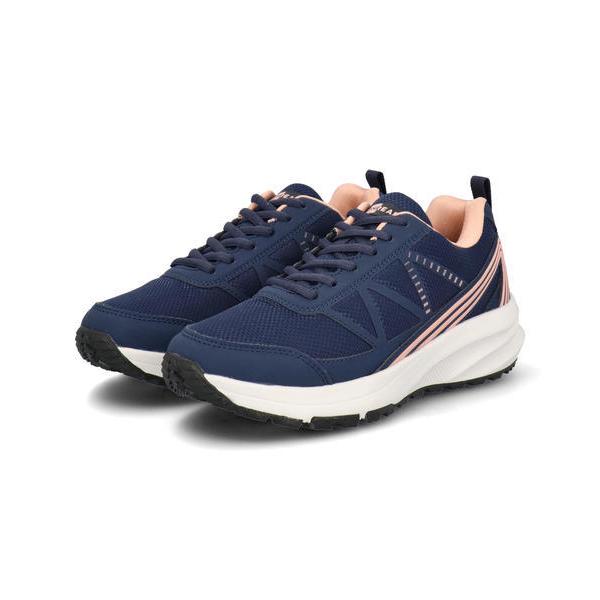 Athream アスリーム レディース 防水ランニングシューズ 幅広3e スニーカー ネイビー コンビ 靴の通販総合オンラインasbee 通販 Yahoo ショッピング