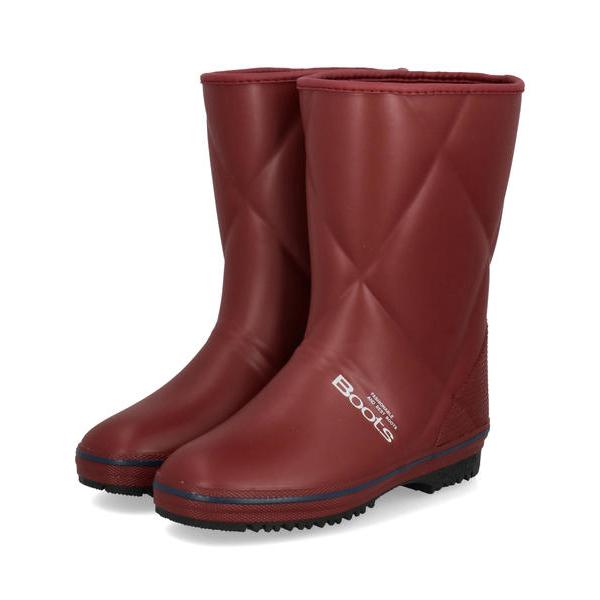 第一ゴム コサック【金属ピンスパイク/セラミック配合ソール/滑りにくい/幅広3E/雪道対応】レディース Wスパイク防寒レインブーツ 長靴 K290 ワイン 第一ゴム コサック 金属ピンスパイク セラミック配合ソール 滑りにくい