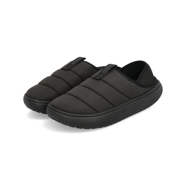 crocs クロックス CLASSIC PUFF MOC【暖かボア/2WAY/軽量】レディースシューズ スリッポン 踵が踏める(クラシックパフモック) 210706 060 ブラック/ブラック crocs（クロックス） CLASSIC PUFF MOC 暖かボア 2WAY 軽量 レディース