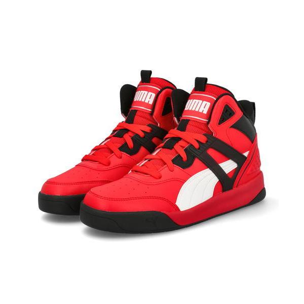 Puma プーマ Backcourt Mid メンズスニーカー バックコートmid 09 ハイリスクレッド ホワイト ブラック 靴の通販総合オンラインasbee 通販 Paypayモール
