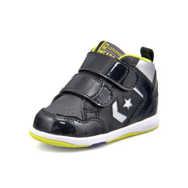 Converse コンバース Baby Weapon Hi ベビースニーカー ベビーウエポンhi ブラック シルバー Supersport Tn