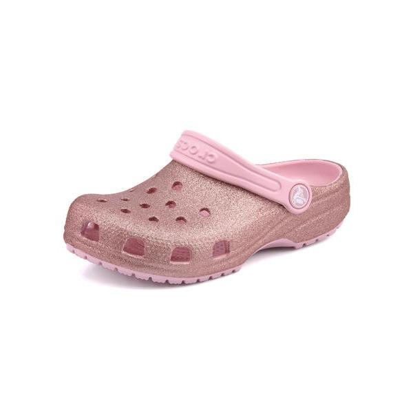 crocs classic glitter